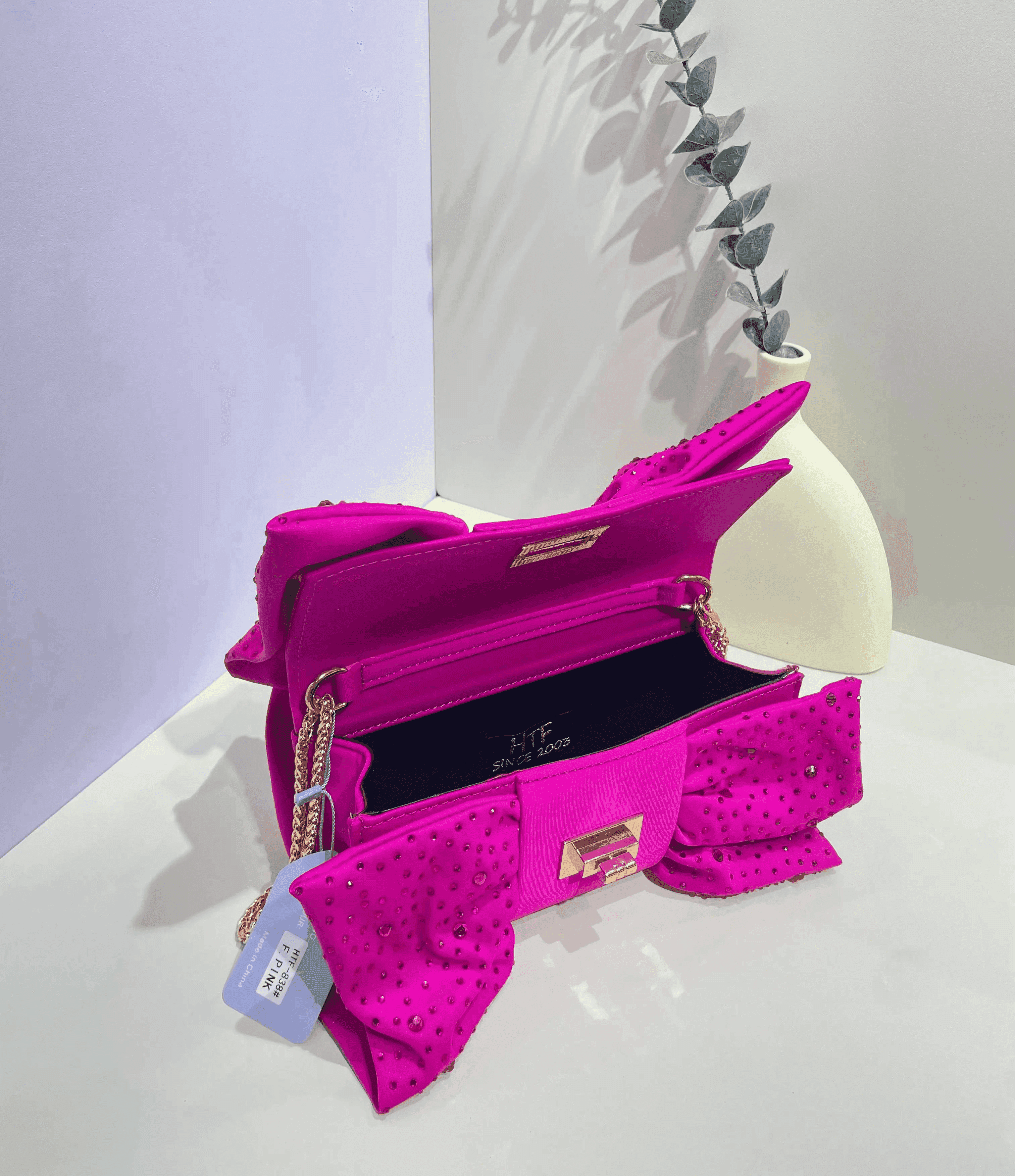 Butterfly Rhinestones Evening Clutch - SnaggIt