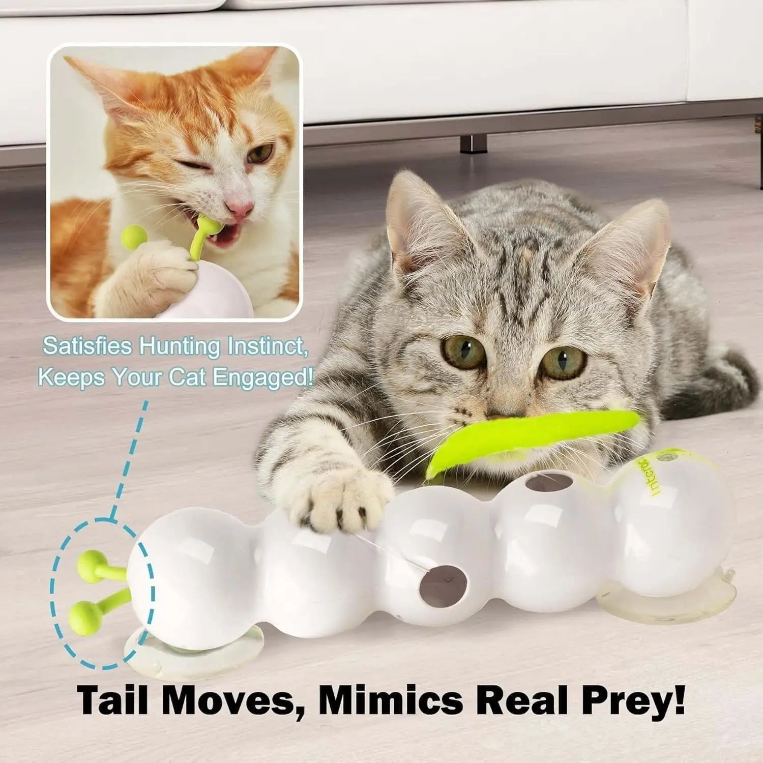 Intelligent Interactive Cat Stick Pro by Snagg A Toy