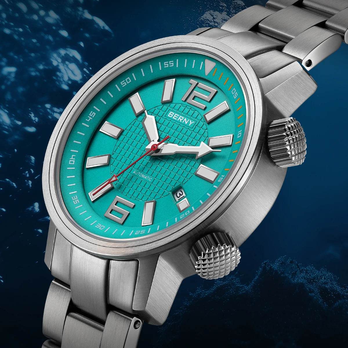 Automatic Diver Watch – Stainless Steel Edition - SnaggIt