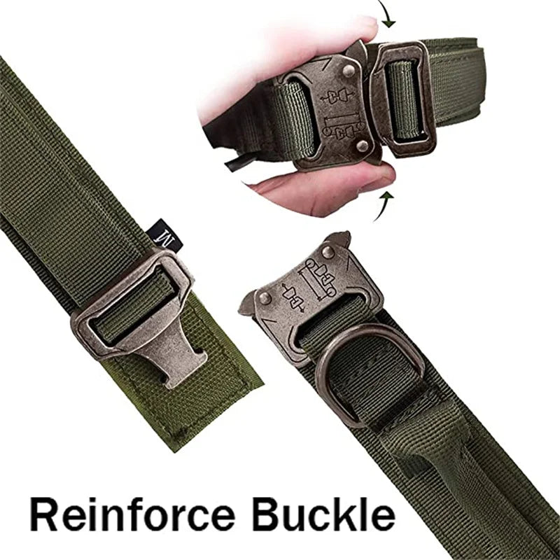 Tactical Dog Collar & Leash Set by Snagg A Leash