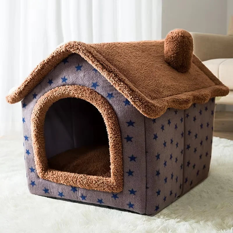 Foldable Indoor Dog & Cat House by Snagg A Pet House