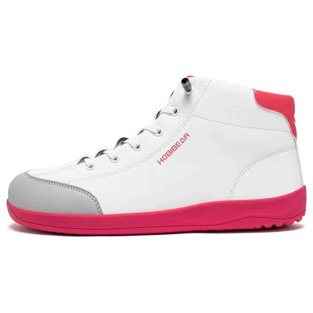 Wide Toe Barefoot Ankle Boots – Unisex Zero-Drop Mid-Top Shoes with Faux Leather Upper