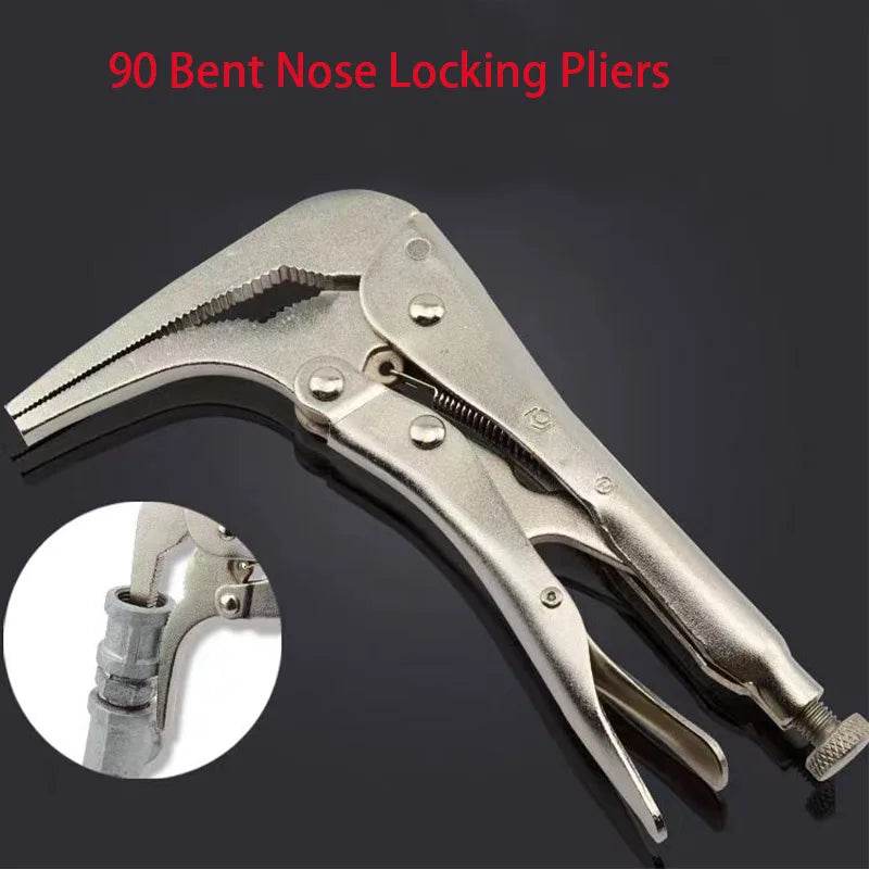 90° Bent Nose Locking Pliers - SnaggIt