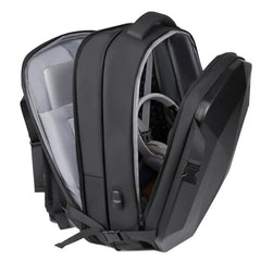 Men’s 18" Hard Shell Gaming & Motorcycle Helmet Backpack by Snagg A Backpack