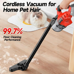 5 in 1 Handheld Electric Vacuum - 400W High Power Cordless Multi Surface Cleaner