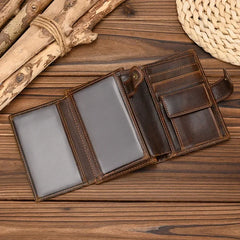 High-Quality Genuine Leather Short Wallet by Snagg It Wallet