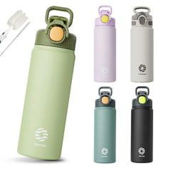 High Performance 700 ML Insulated Sports Flask | Rapid Hydration Straw & All Day Cooling