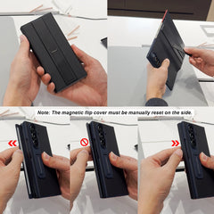 Magnetic Fold Leather All In One Case – for Samsung Galaxy Z Trifold