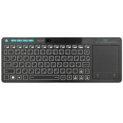 RT518S Dual Mode Wireless Keyboard - Bluetooth & 2.4GHz with Multi-Touch Trackpad