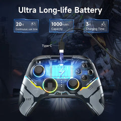 X15 Wireless Gaming Controller | Dual Hall Effect & 30-Hour Ultra-Long Battery