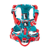 Camouflage Blue Tactical Dog Collar & Leash Set by Snagg A Harness