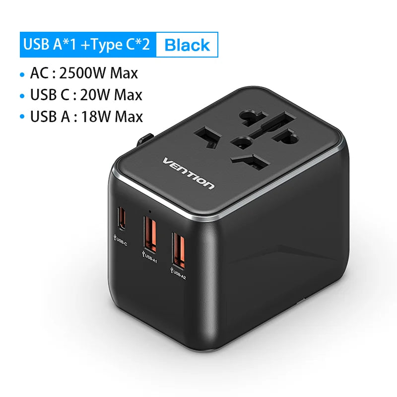 120W Universal Travel Adapter by Snagg A Travel Adapter