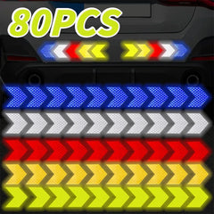 80-10PCS Safety Reflective Stickers Strip by Snagg A Reflective Stickers
