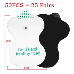 Reusable TENS EMS Electrode Pads – Conductive Gel Therapy Patches