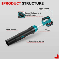 8000W TurboJet Cordless Blower - SnaggIt