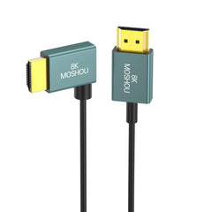 Ultra Thin 90-Degree HDMI 2.1 Cable 8K@60Hz / 4K@120Hz – Flexible Slim 2.4mm Cord for TV, HDTV & PS5