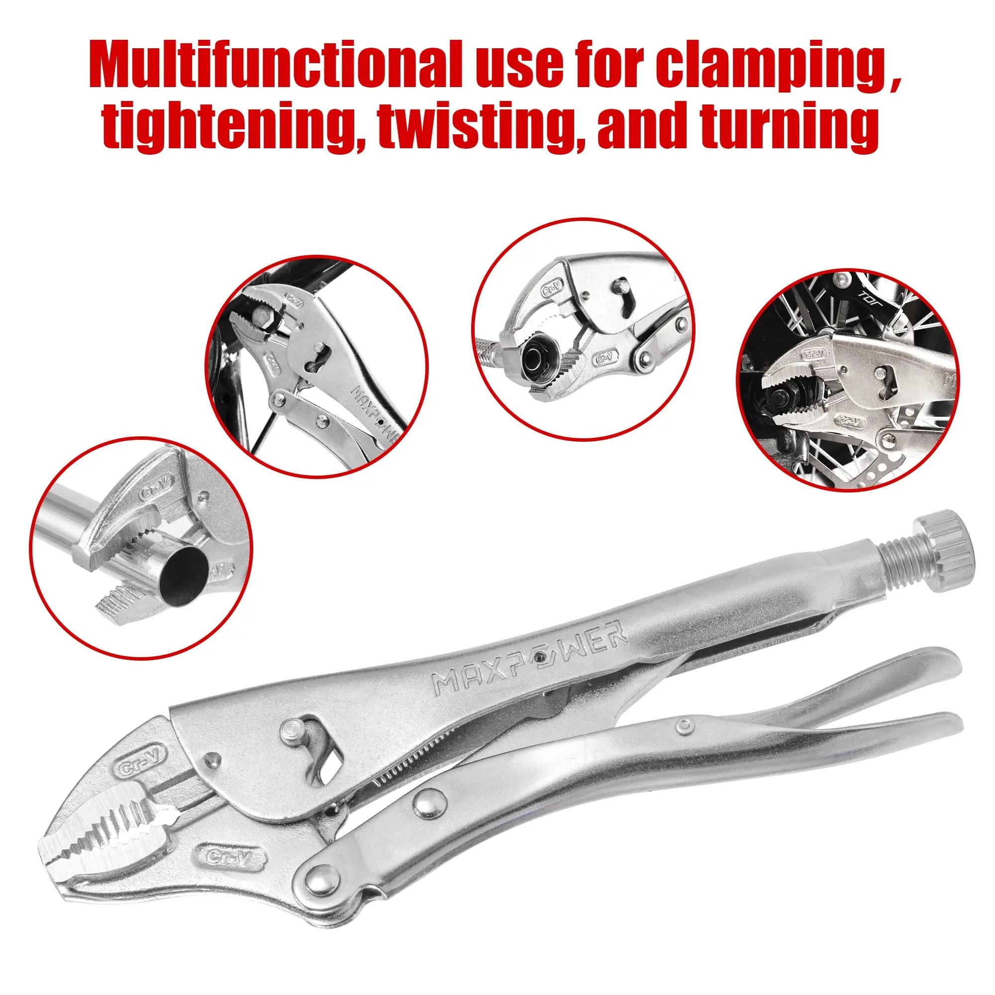 Powerful Multifunctional Pressure Pliers by Snagg A Plier