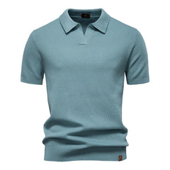 Men's Summer Breathable Polo | Lightweight Stretch Casual Essential