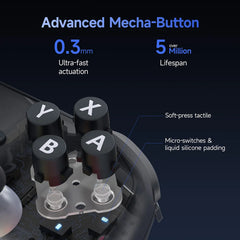 S10 RGB Wireless Gaming Controller - TMR Joysticks & HD Linear Vibration
