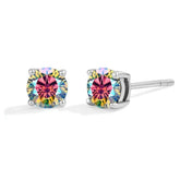 0.5CT Colored Moissanite Stud Earrings - SnaggIt