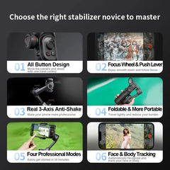 3-Axis Handheld Gimbal Stabilizer SmartXE for Smartphone by Snagg A Phone Holder