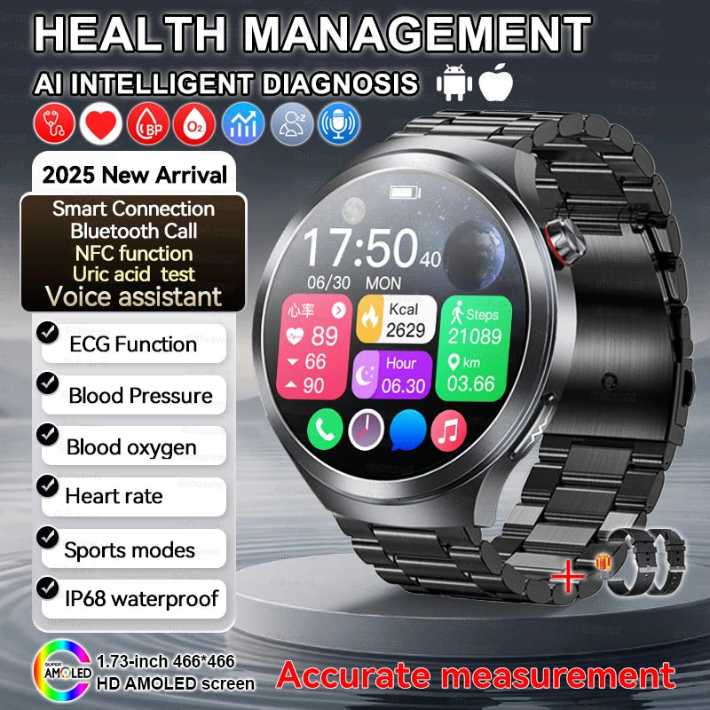 Health Glance Smartwatch by Snagg A Watch