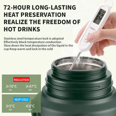 Ultra Capacity Stainless Steel Thermos - Advanced Thermal Protection