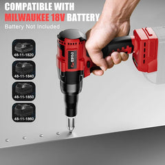 20V Brushless Auto Rivet Gun – 3.2–4.8mm Cordless Riveting Tool for Metalwork