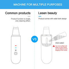 Ultrasonic EMS Skin Scrubber