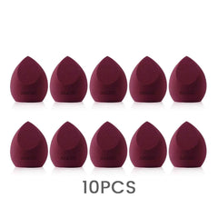 Professional 10 Pieces Blending Set – High-Definition Non-Latex Beauty Sponges