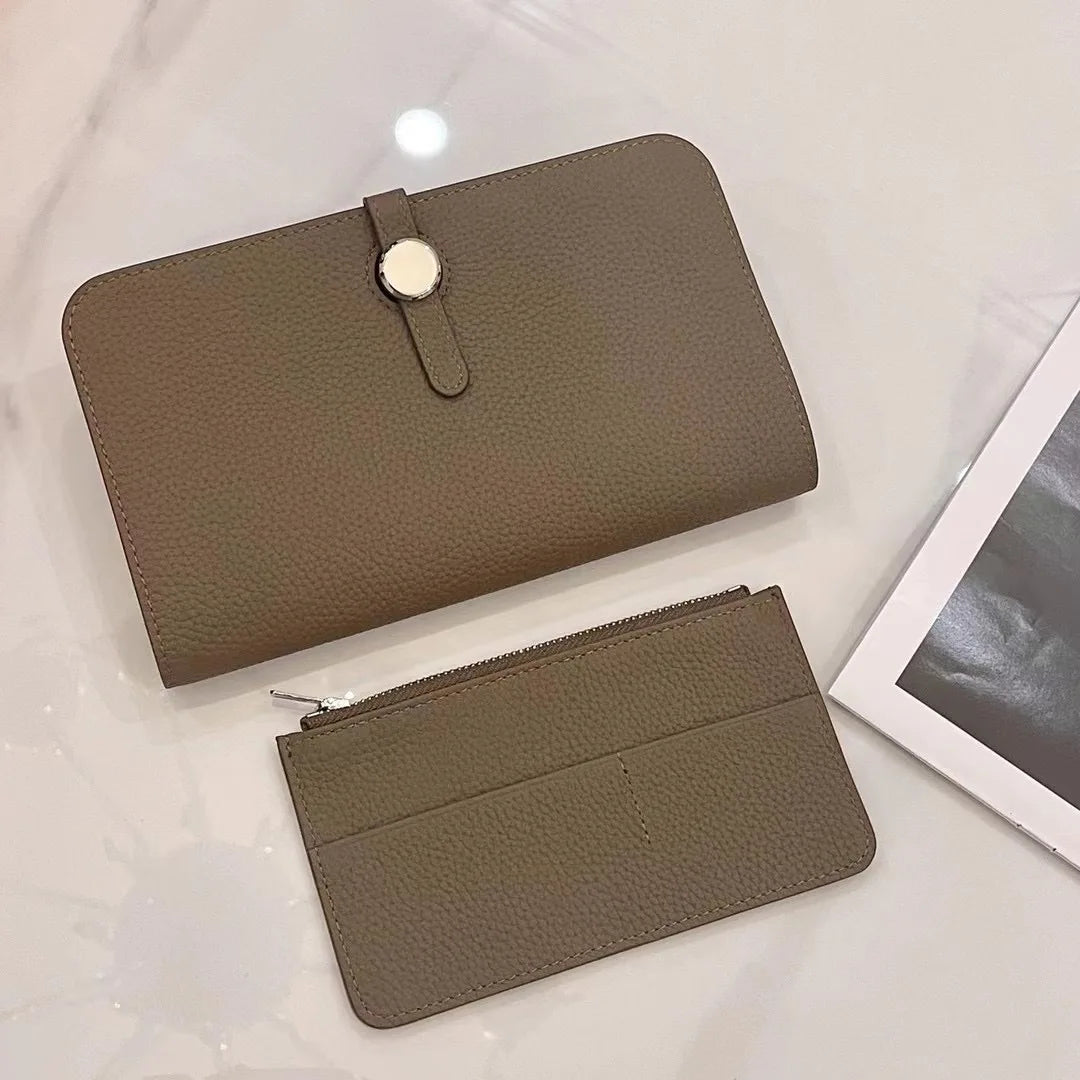 Genuine Leather Long Wallet for Women by Snagg It Wallet