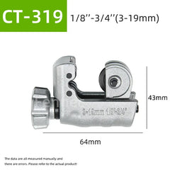 Bearing-type rotary tube cutter for copper pipe – image 11