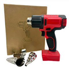 High Precision Cordless Hot Air Gun | 60°C–540°C Adjustable Heat Tool with LCD Display Compatible With Milwaukee 18V Batteries
