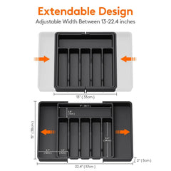 Adjustable Kitchen Storage Organizer Tray by Snagg A Tray