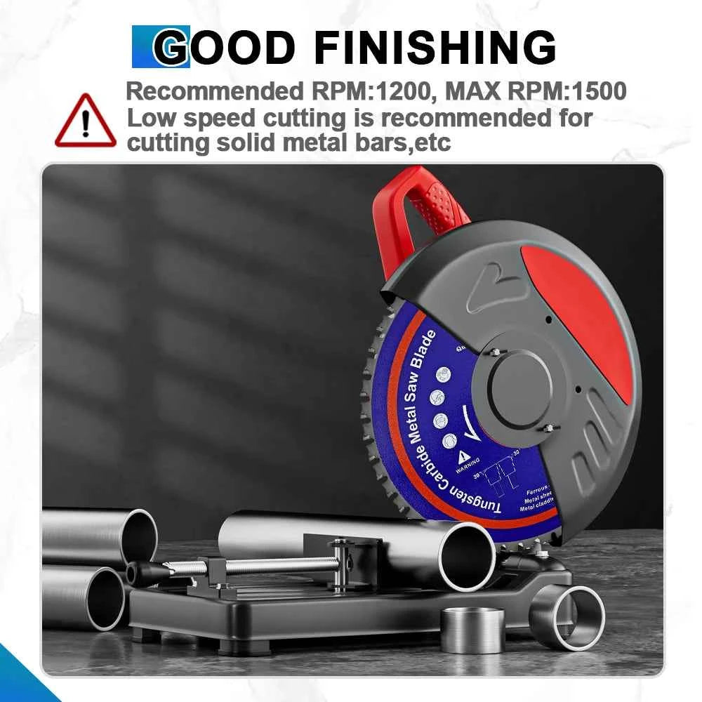 Professional Alloy Iron Cutting Disc | 165mm–355mm Carbide-Tipped Circular Saw Blade for Steel & Rebar