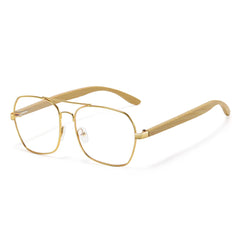 Fashion Retro Metallic Square Sunglasses by Snagg It Sunglasses