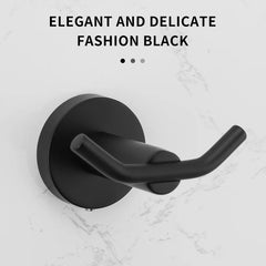 Stainless Steel Double Wall Hook by Snagg A Hook