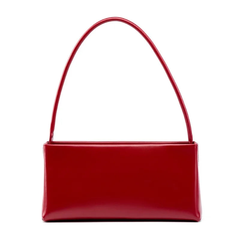Luxury Leather Underarm Shoulder Bag – High-Sense Fashion Crossbody Handbag for Women, All Seasons