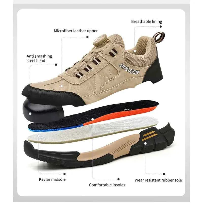 Men's low-cut work-style shoe – image 3