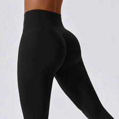 Women's Seamless Push-Up Yoga Leggings | High Waist Stretchy Athletic Gym Exercise Fitness Pants