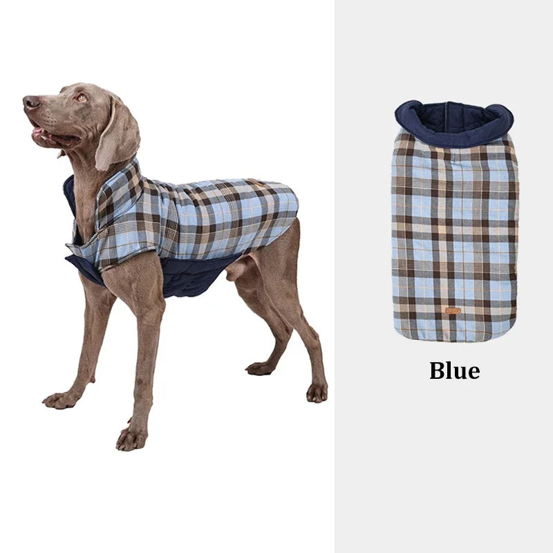 Winter Dog Jacket – Waterproof & Reversible Warm Coat by Snagg A Jacket