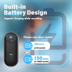 4K UHD Mini Action Camera by Snagg A Portable Camera
