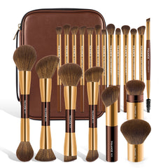 Pro Makeup Brush Kit 20pcs Brushes with Storage Bag