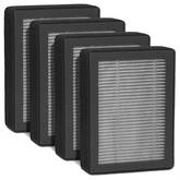 H13 True HEPA Replacement Filter 4 Pack - Compatible with LV-H128