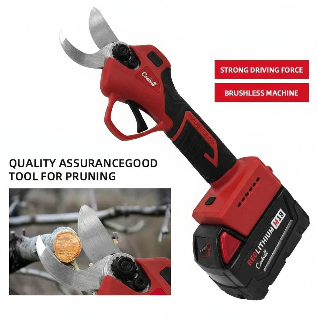 Cordless Brushless Electric Pruning Shears - SnaggIt