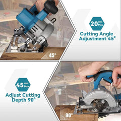 125mm (5") Brushless Circular Saw by Snagg A Circular Saw