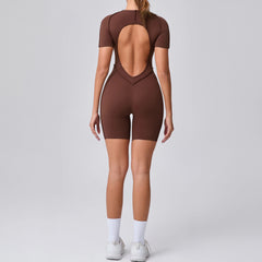 Women’s Short Jumpsuit Gym Outfit by Snagg A Jumpsuit