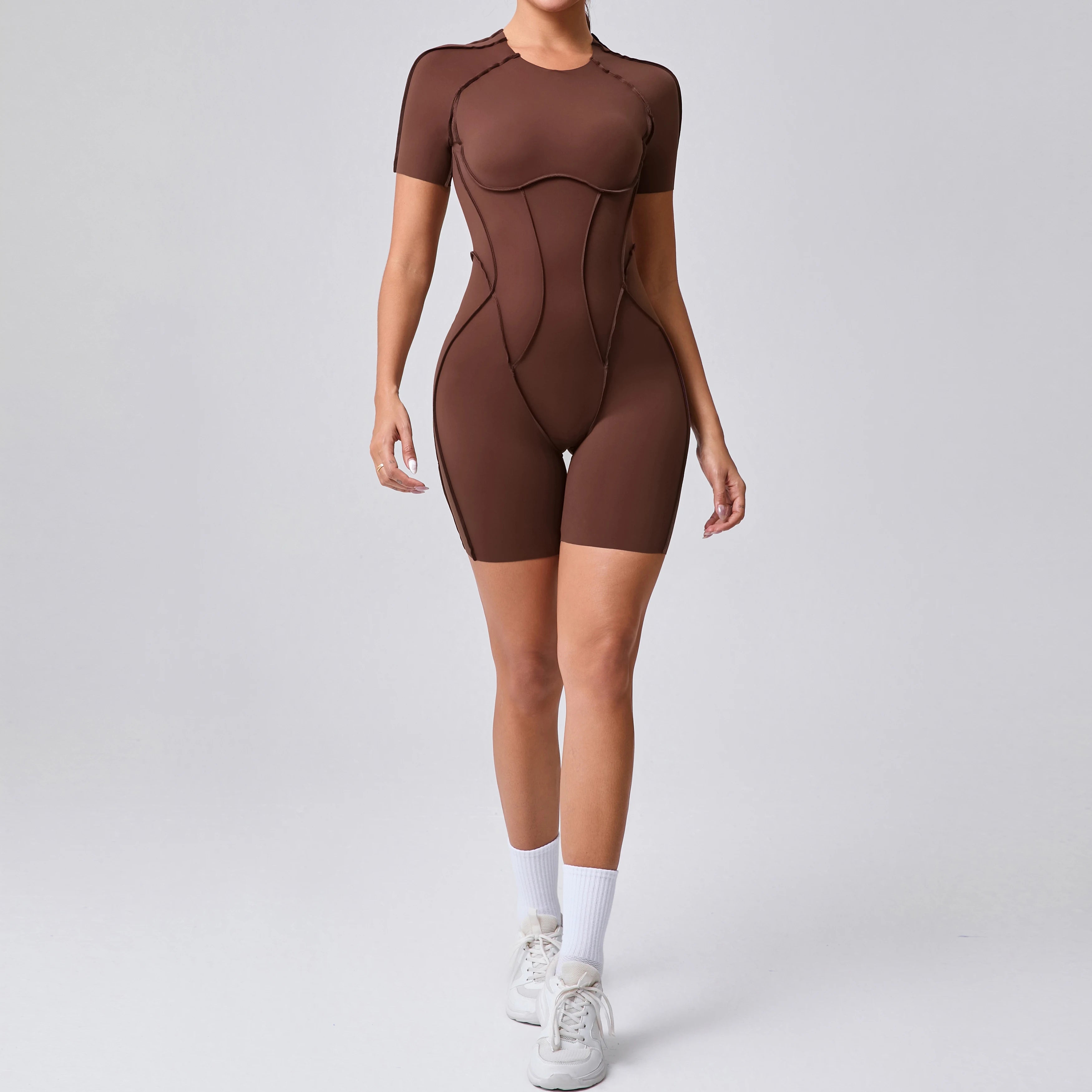 Women’s Short Jumpsuit Gym Outfit by Snagg A Jumpsuit