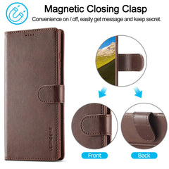Leather Wallet Flip Case For Galaxy S24 Series by Snagg A Phone Case