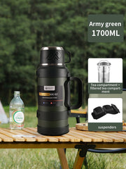 Ultra Capacity Thermal Jug | Heavy-Duty Hydration for Travel & Camping